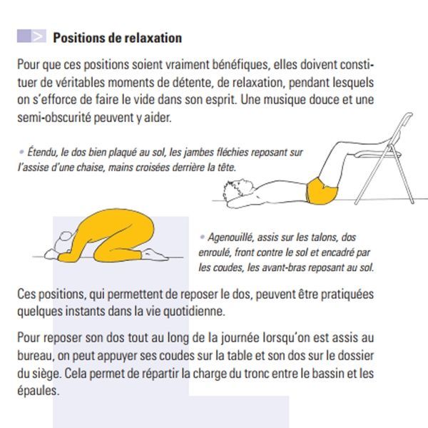 Comment lutter contre le mal de dos ?