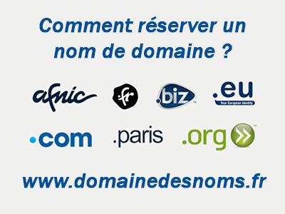 Comment réserver son nom de domaine ?