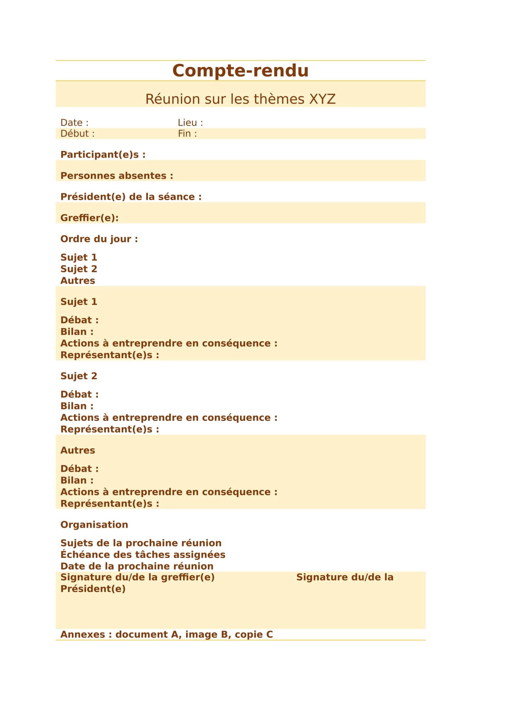 les comptes rendus nont jamais ete aussi simples
