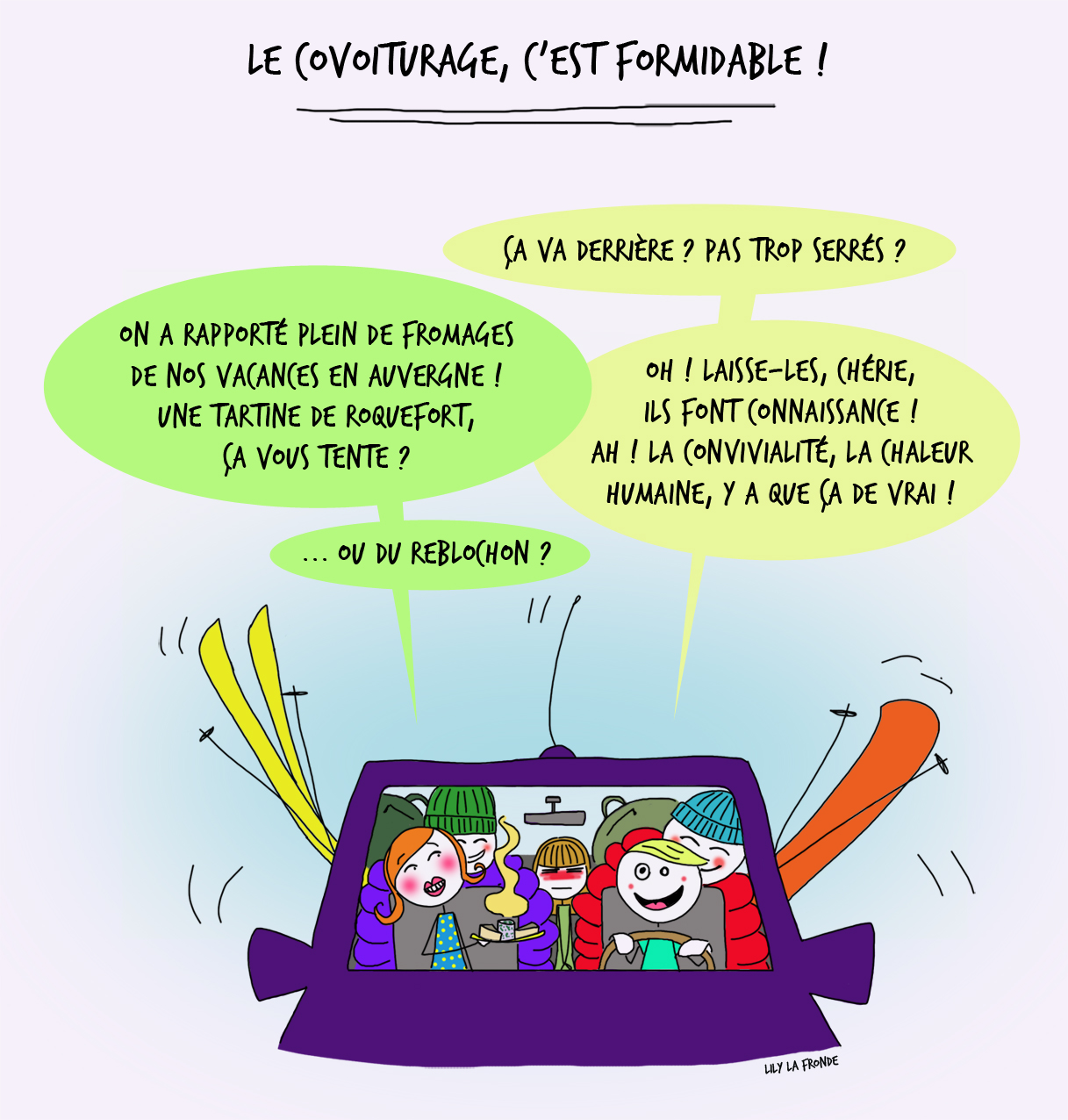 Pourquoi faire du covoiturage devrait être une habitude.