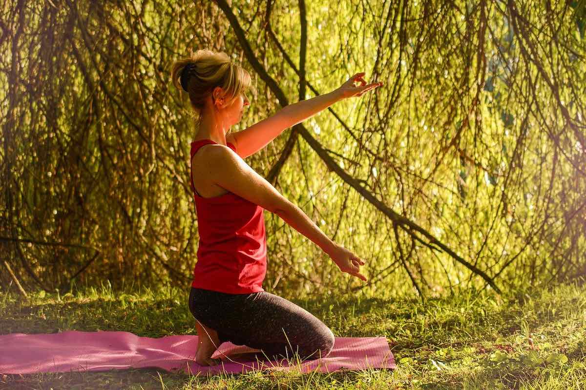 Tapis de yoga naturel 