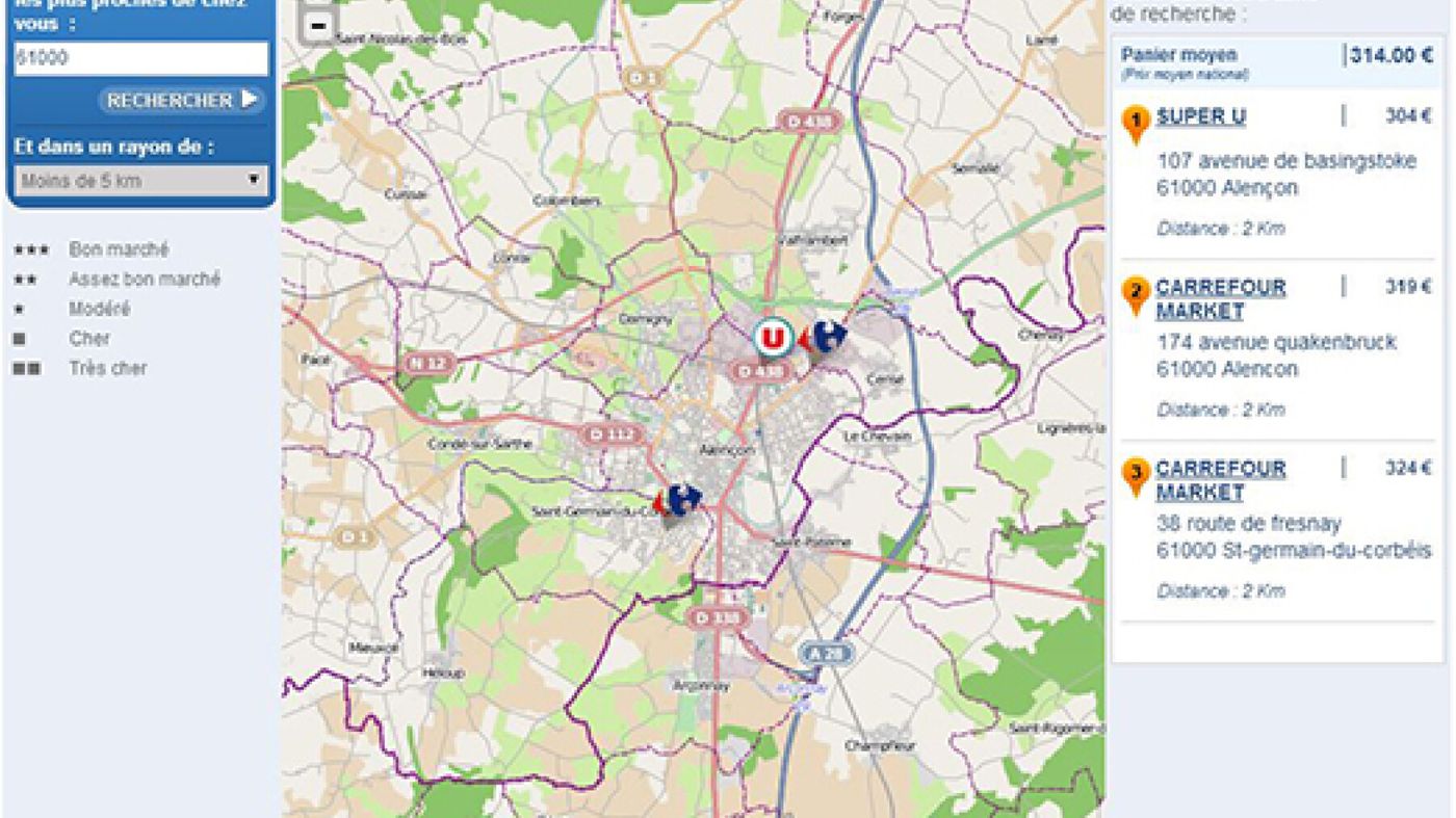 Comment trouver un comparateur de course sur internet ?