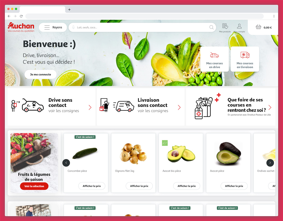 Sur quelle plateforme faire ses courses bio sur internet ?