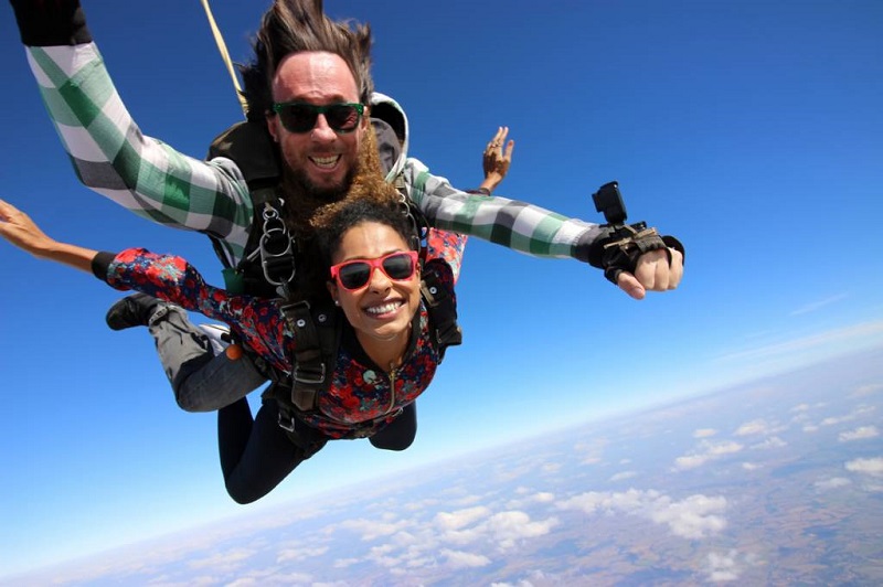 baptême de parachute