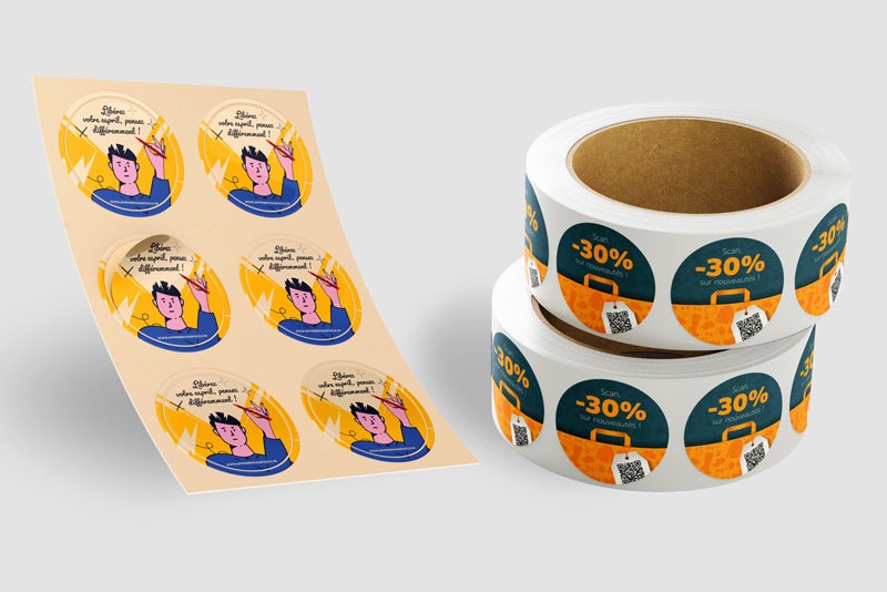 Autocollants personnalisés : un moyen efficace d’augmenter la visibilité de votre entreprise