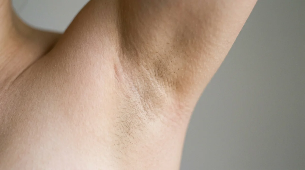 Toutes les parties du corps en A, de l'abdomen aux aisselles