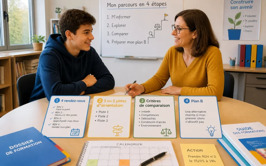 Réussir l’orientation scolaire au collège avec méthode