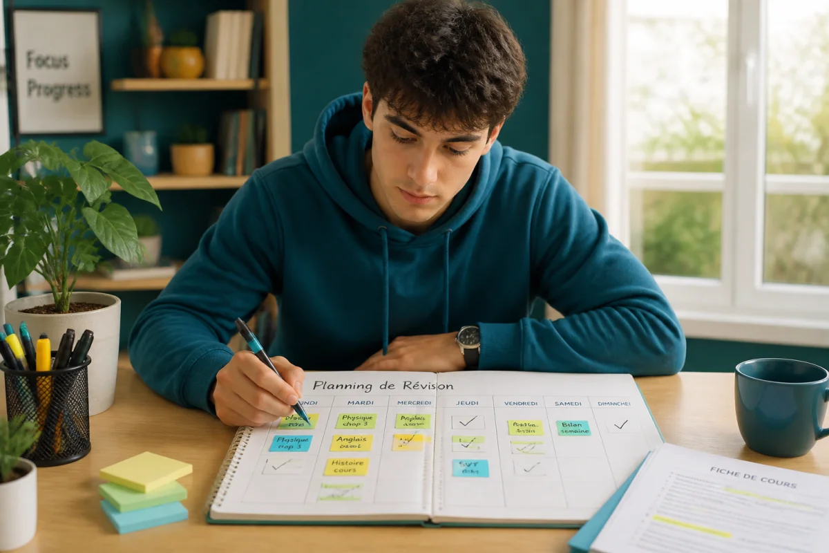 Organiser ses révisions au calme et progresser plus vite