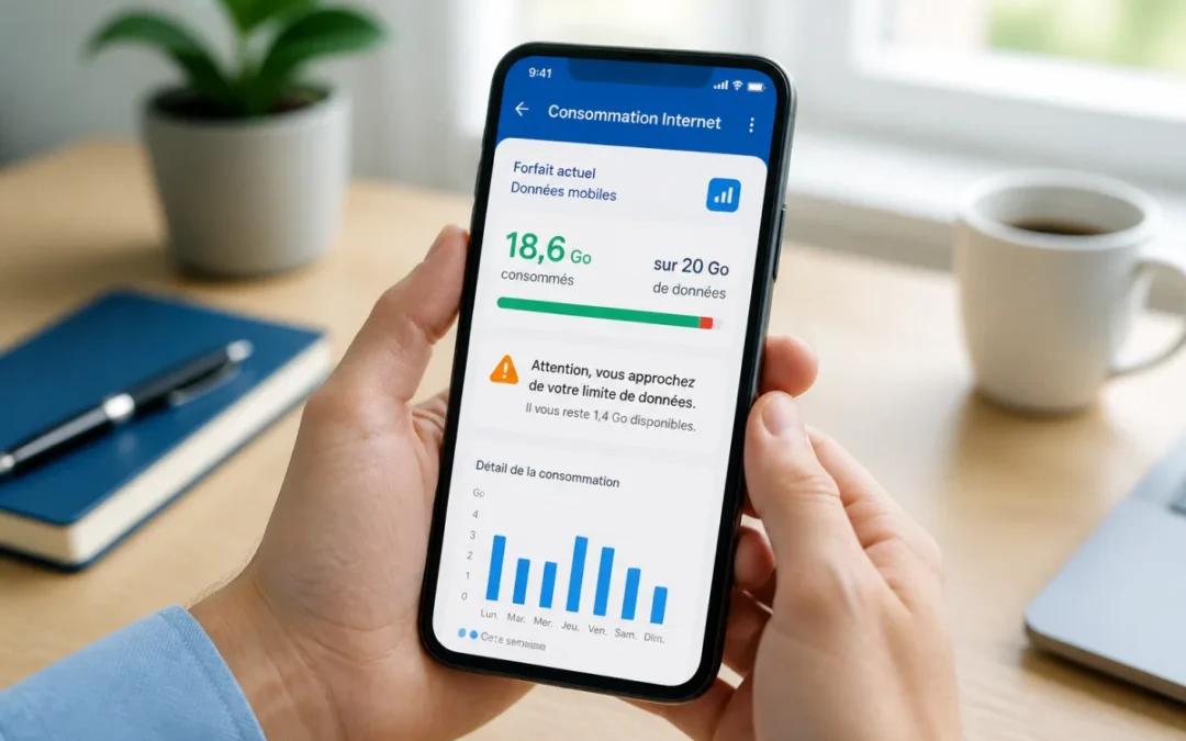 Gérer sa consommation internet mobile au quotidien