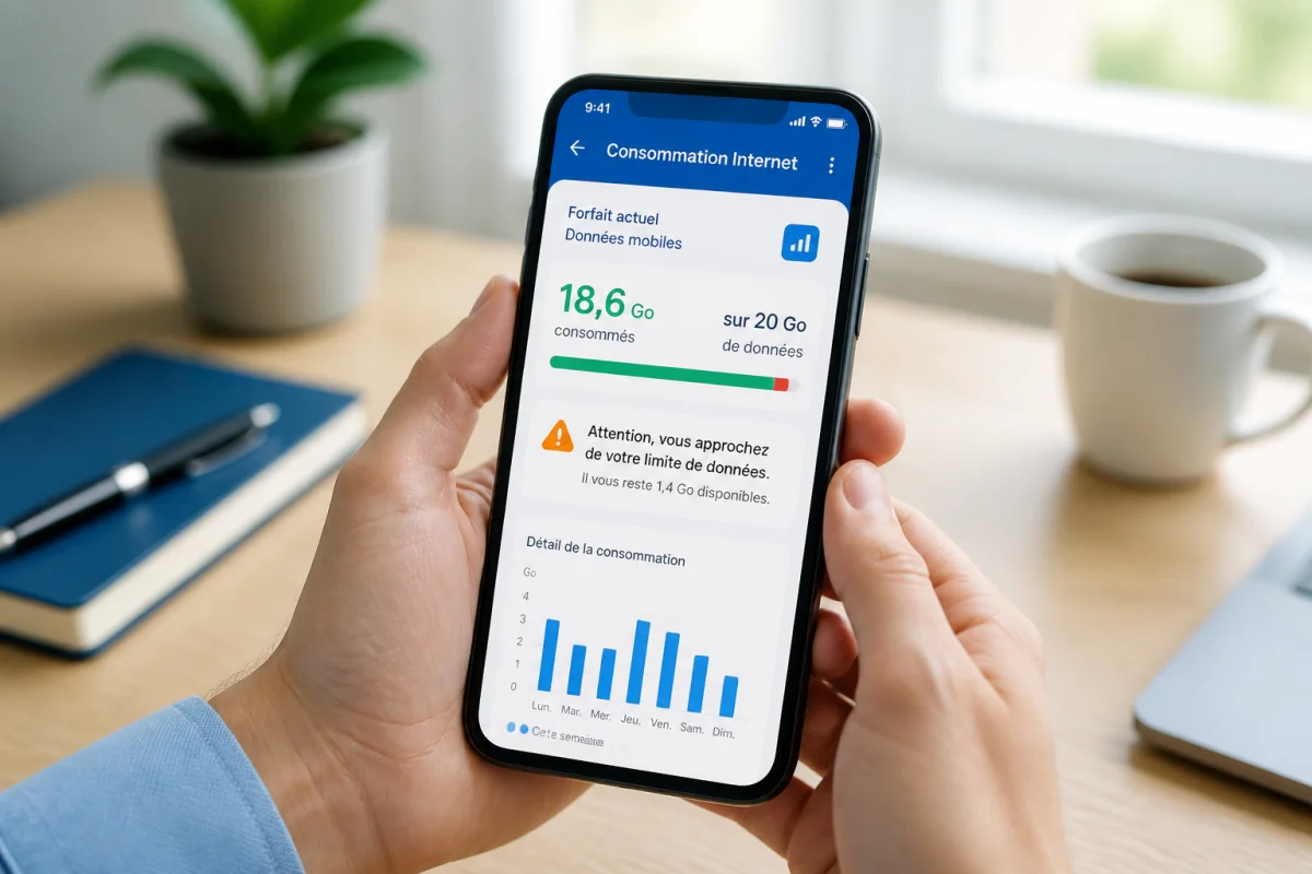 Gérer sa consommation internet mobile au quotidien