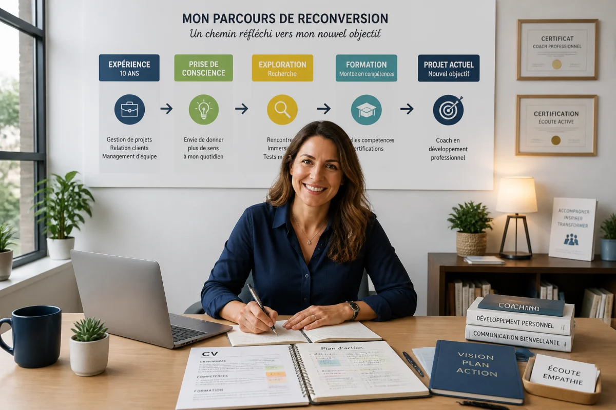 Réussir une reconversion professionnelle avec méthode